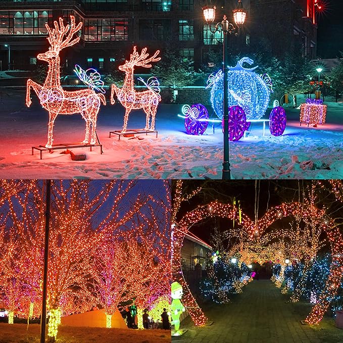 300 LED Halloween Lights, 98.5FT Halloween String Lights - Image 6