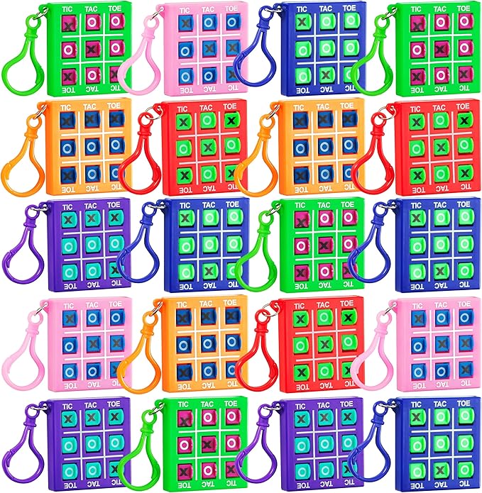 Mini Tic Tac Toe Keychain Games - Image 9