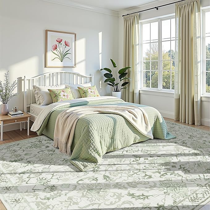 Sage Extra Large Area Rug 10x14 - Image 3
