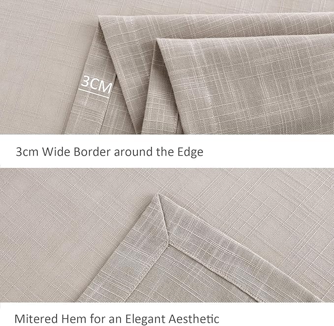 maxmill Lux Faux Linen Table Cloth - Image 6