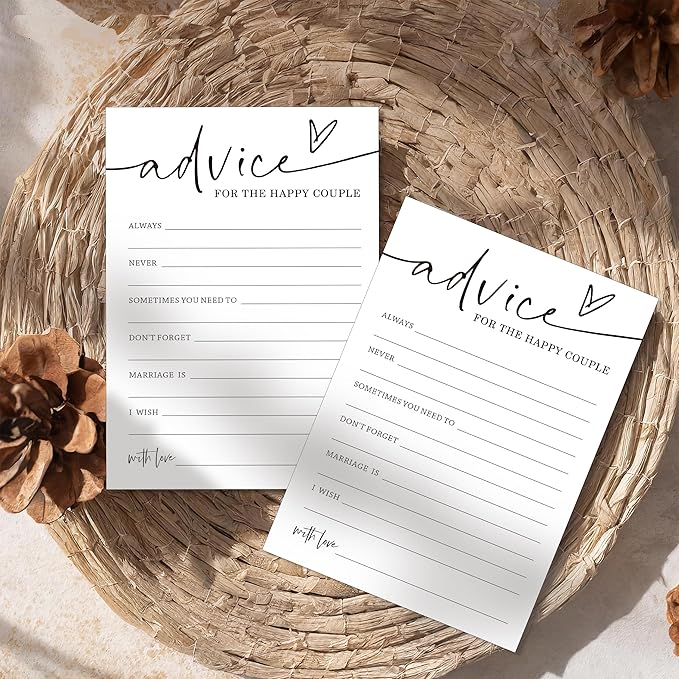 Wedding Advice Cards - Image 3