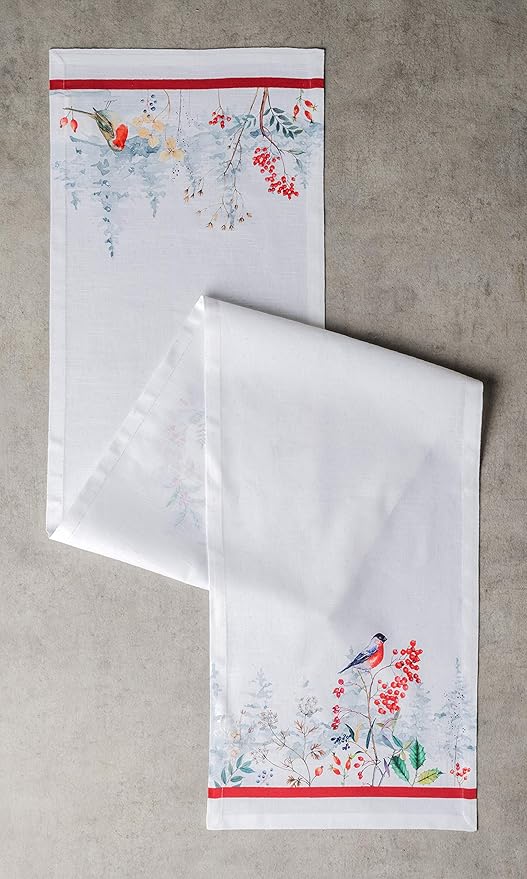 Maison d' Hermine Table Runner 100% Cotton Single Layer Table Runners 90 inches - Image 2