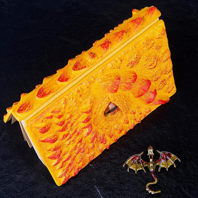 3D Dragon Eye Embossed Journal, Resin Engraving Notebook, Dnd notebook - Image 7