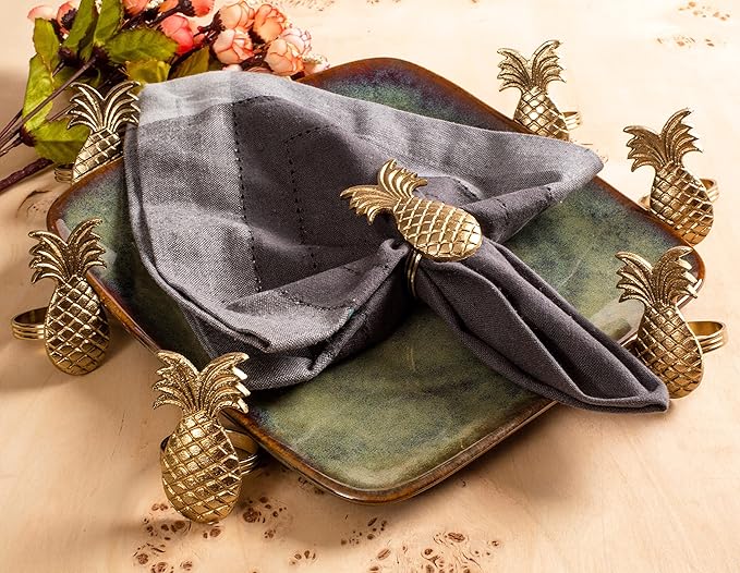 Elegant Metal Napkin Holders for Dining Table Decor - Image 2