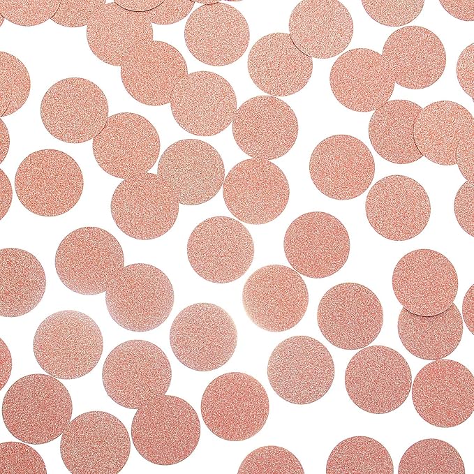 Glitter Confetti Circle Dots for Table Wedding Birthday Party Decoration - Image 2