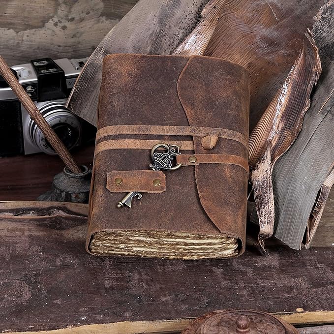 Vintage Leather Journal - Image 5