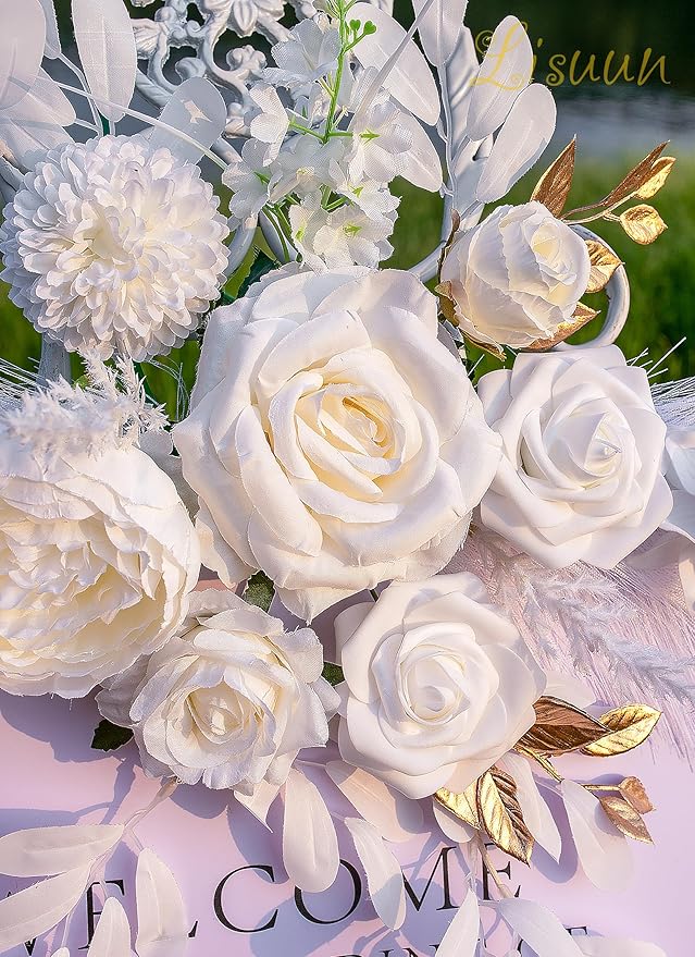 Wedding Arch Flowers, Artificial Flowers - Image 5