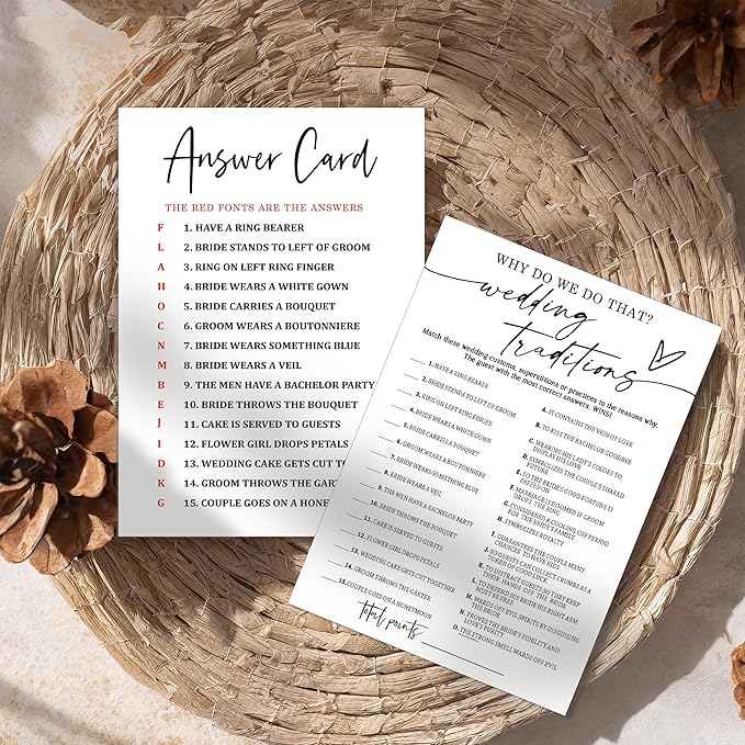 Fun Wedding Games Set - Image 3