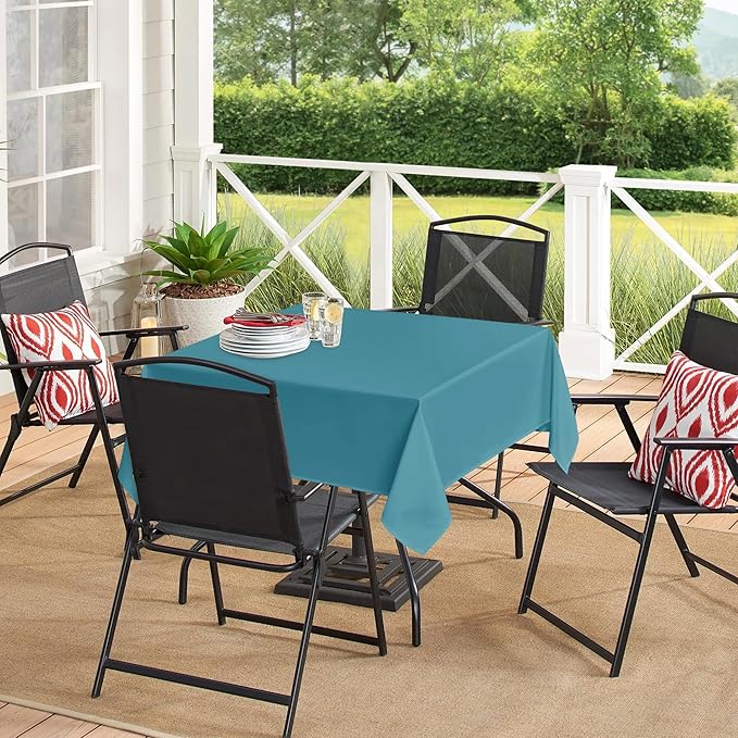sancua Square Tablecloths 85x85 Inch - Image 3
