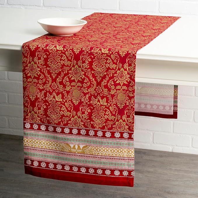 Maison d' Hermine Table Runner 100% Cotton Single Layer Table Runners 72 inches - Image 8