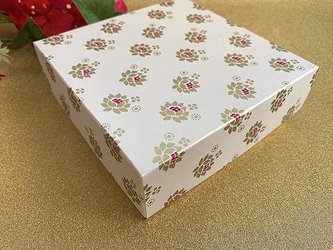 Desi Favors Floral Printed Sweet Boxes - Image 6