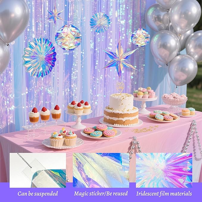 BTSD-home Iridescent Party Decorations - Image 6