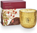 Illume Crimson Woods Large Boxed Crackle Glass Candle by ILLUME