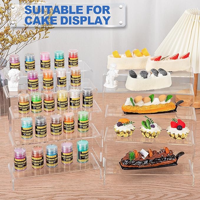 Aheroi Acrylic Risers, Cupcake Funko, Shoe Display - Image 7