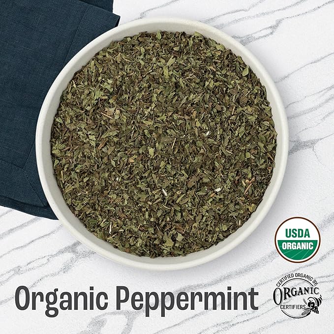 J Mac Botanicals Organic Peppermint Leaf Tea - Image 2