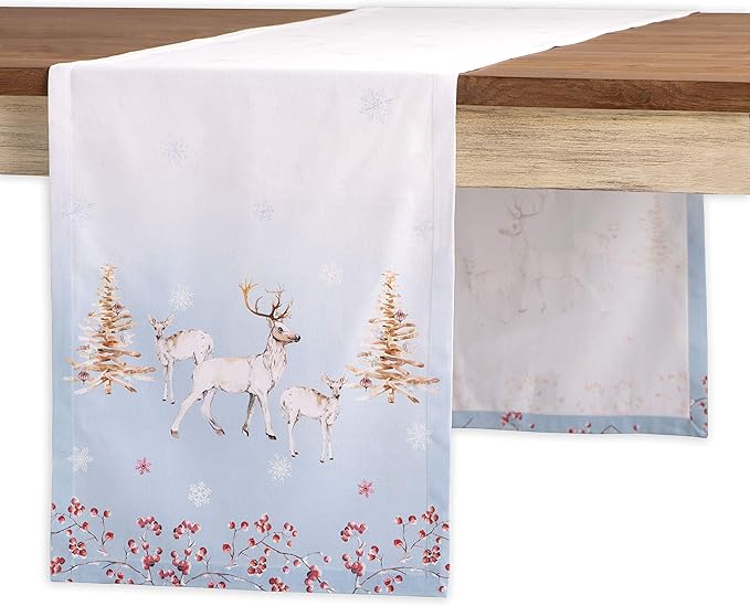 Maison d' Hermine Table Runner 100% Cotton Single Layer Table Runners 48 inches by MaisondHermine