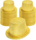 Hillban 24 Pcs Halloween Glitter Top Hat Bowler by Hillban