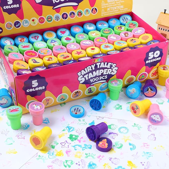 JOYIN 100PCS FairyTale's Stamps - Image 7