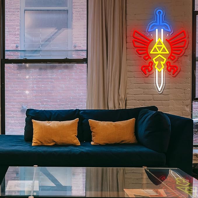 Sword Neon Sign Gamer Neon Signs - Image 6