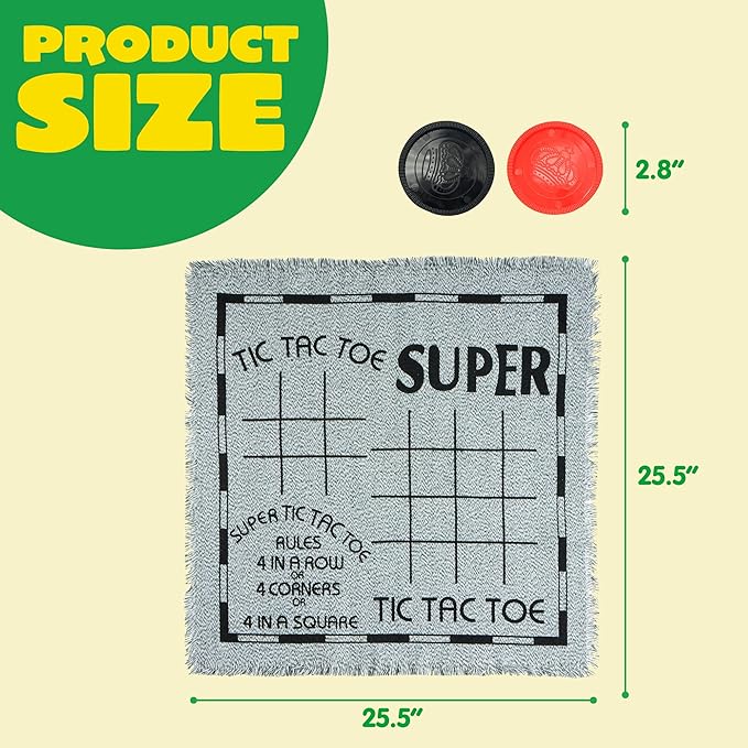 3-in-1 Vintage Giant Checkers, - Image 7
