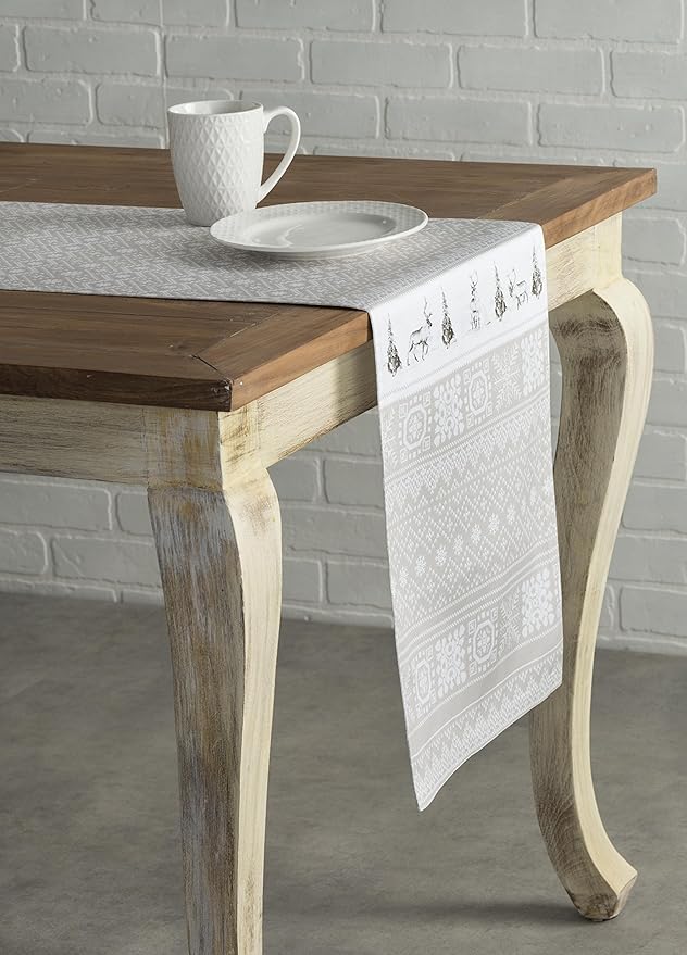 Maison d' Hermine Table Runner 100% Cotton Single Layer Table Runners 36 inches - Image 3