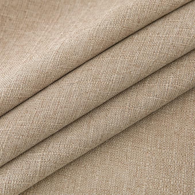 NLMUVW Linen Tablecloth for Rectangle Tables 102 Inch Burlap Textured Table - Image 3