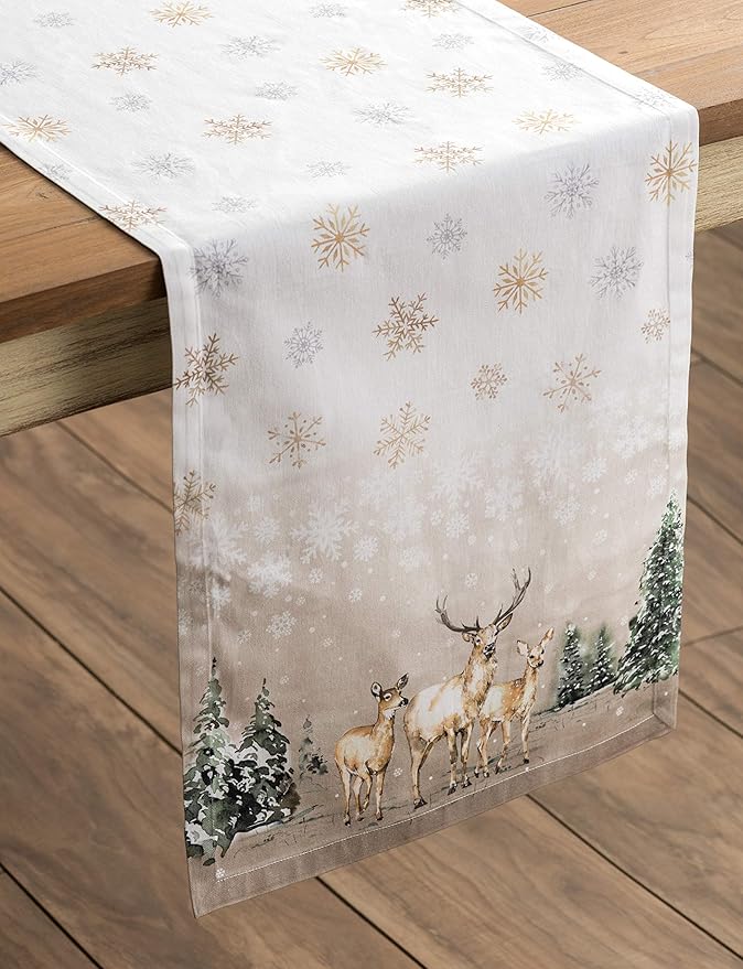 Maison d' Hermine Table Runner 100% Cotton Single Layer Table Runners 48 inches - Image 7