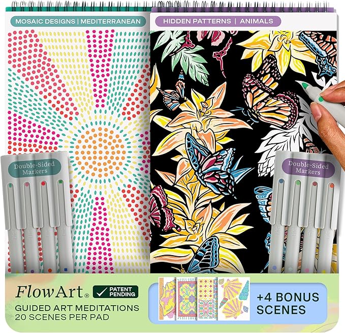 Lifelines FlowArt Activity Pad, Adults & Seniors by LifeLines