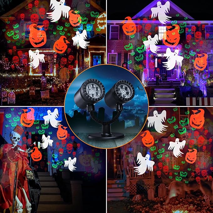 Halloween Lights Projector, Halloween Decorations Lighting Projector, - Image 5