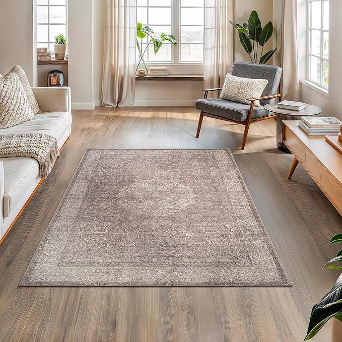 Bloom Rugs Washable Non-Slip 4' x 6' Rug by BloomRugs