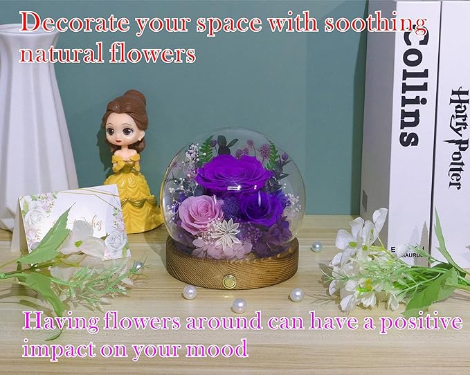 Valley of Rain & Forest Long-Lasting Real Flowers, Unique Floral Gift - Image 5