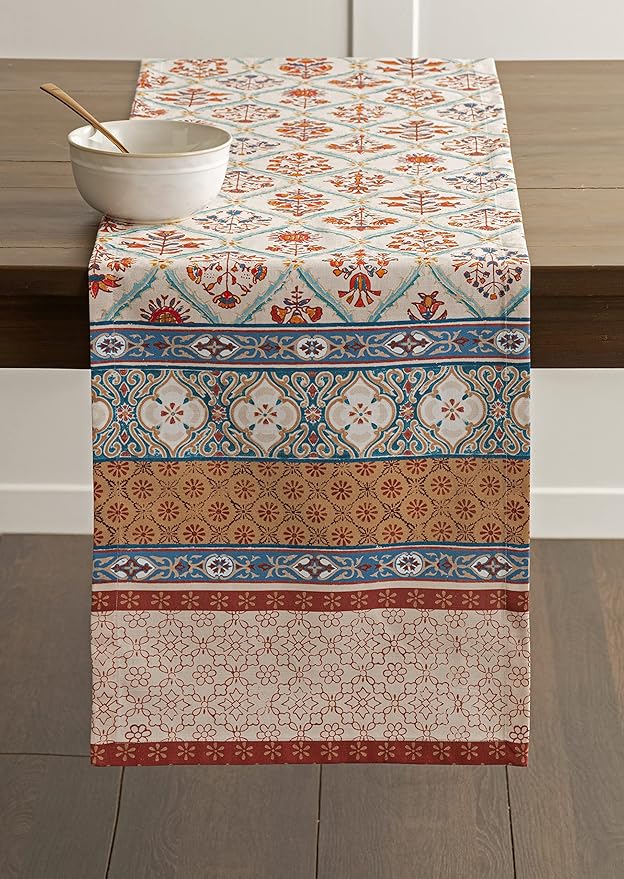 Maison d' Hermine Table Runner 100% Cotton Single Layer Table Runners 72 inches - Image 9