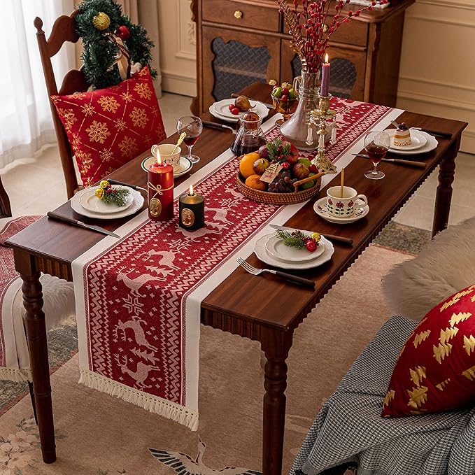 Table Runners 72 Inches, Elk Table Runner - Image 2