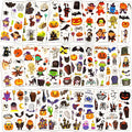 Tattoos for Kids, 300+ Mixed Styles Halloween Temporary Tattoos Stickers Set by Habett
