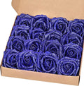 BLEUM CADE 16Pcs Artificial Flowers Fake Roses by BLEUMCADE