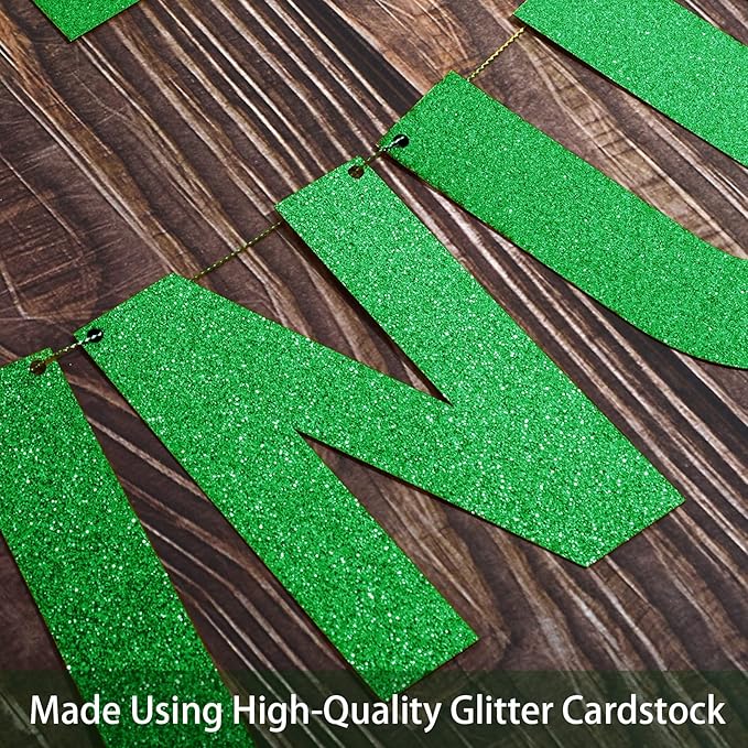TaoBary 112 Pcs DIY Letter Custom Banner Glitter Customizable Banner Kit - Image 4