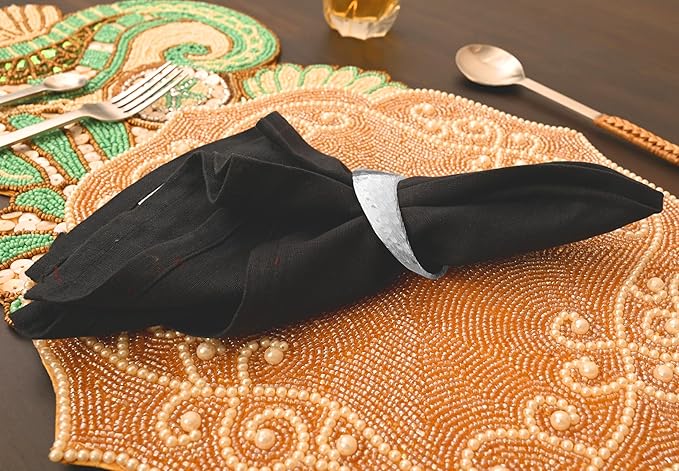 Mobius Metal Napkin Rings - Image 9