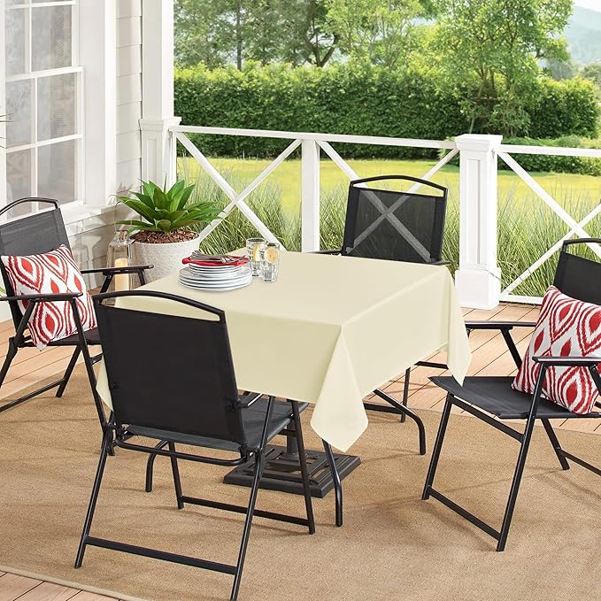 sancua Small Square Tablecloths 36x36 Inch - Image 3