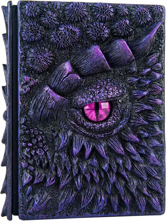 3D Dragon Eye Embossed Journal, Resin Engraving Notebook, Dnd notebook by LZlightactor