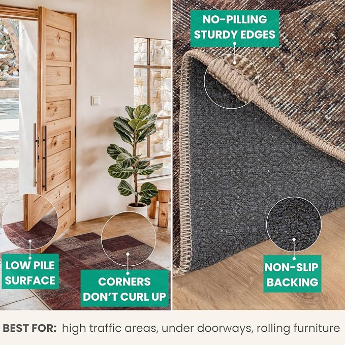 Bloom Rugs Washable Non-Slip 3' x 5' Rug - Image 4