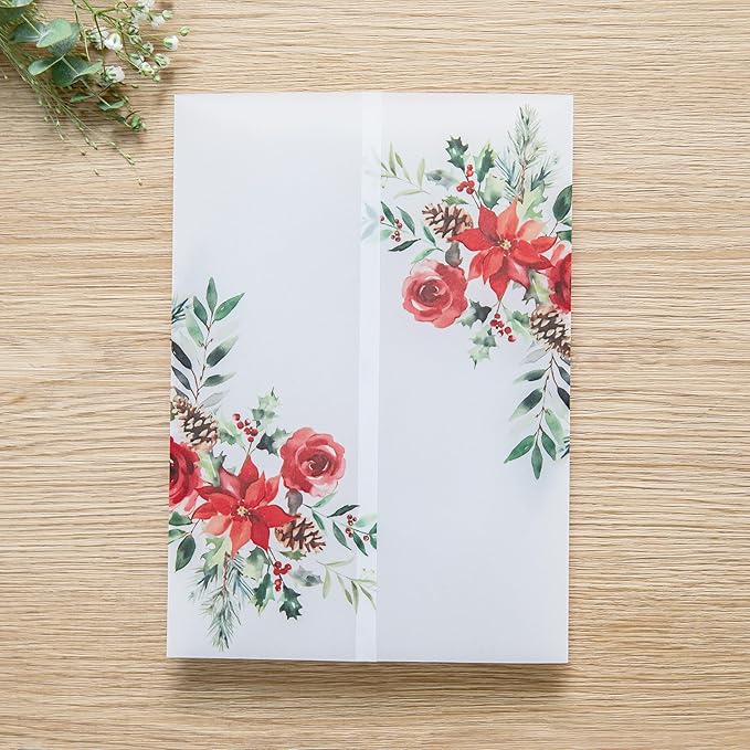 PONATIA 50 PCS 135gsm Vellum Jackets - Image 9