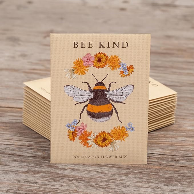 Bentley Seed Co. | Bee Kind Pollinator | Beautiful Bee Art | Environmental - Image 6
