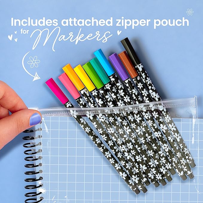 Fashion Angels Fashion & Accessory Design Sketch Set, Includes Sketch Pad - Image 4