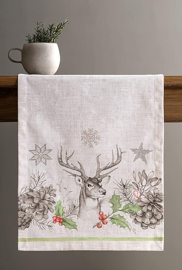 Maison d' Hermine Table Runner 100% Cotton Single Layer Table Runners 108 - Image 8