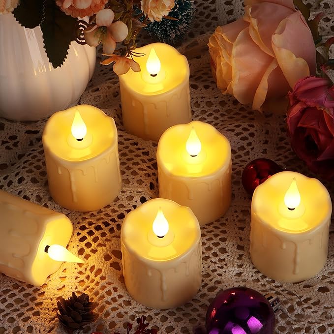 FREEPOWER Rechargeable Flameless LED Votive Candles - Image 5