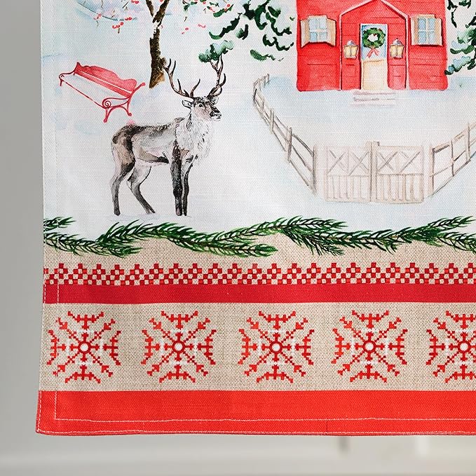 Maison d' Hermine Table Runner 100% Cotton Double Layer Table Runners 108 - Image 7