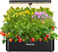 SUNCOZE Hydroponics Growing System Kit 12 Pods, 24W LED Grow Light Indoor Garden by SUNCOZE