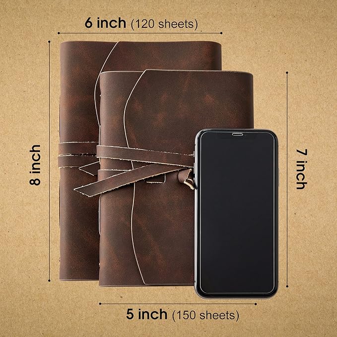 Leather Journal Notebook - Image 3