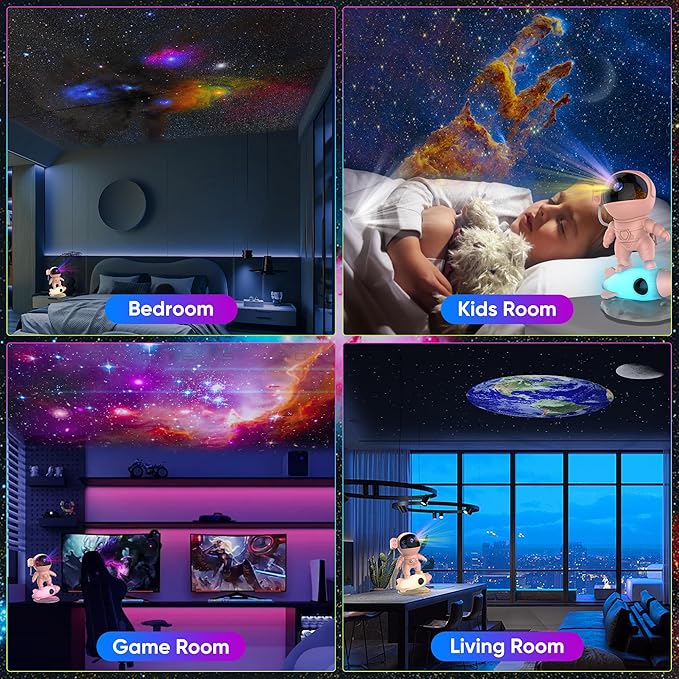 Star Projector, Astronaut Galaxy Projector - Image 6