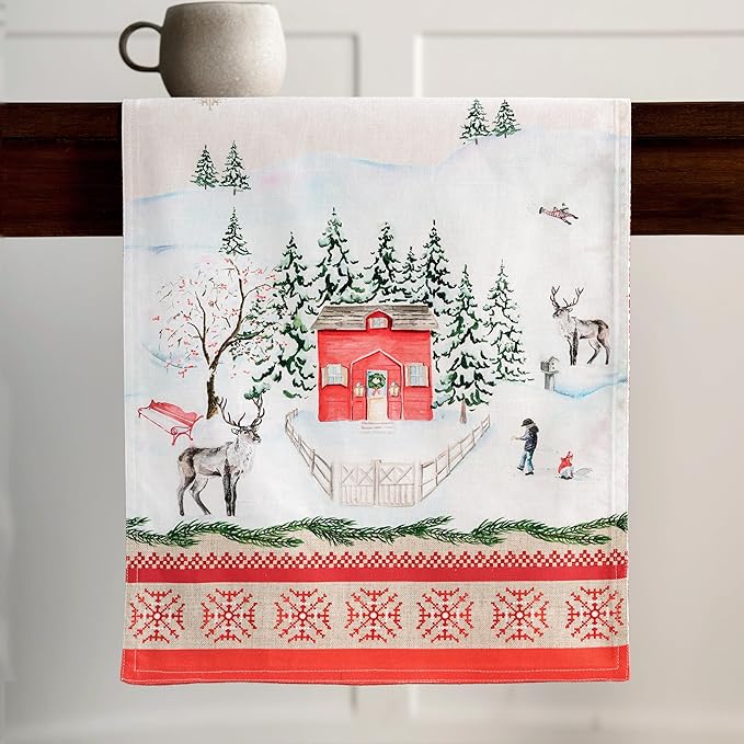 Maison d' Hermine Table Runner 100% Cotton Double Layer Table Runners 72 inches - Image 9